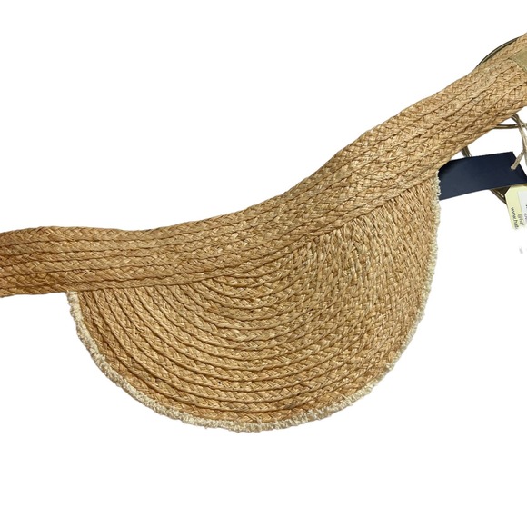 Hat Attack Pocket‎ Visor Straw Adjustable New - Picture 7 of 11